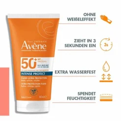 Avene Intense Protect Sonnenfluid ultra SPF 50 + , 150 ml