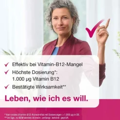 B12 Ankermann 1000 µg Vitamin B12 Tabletten hochdosiert, 100 St