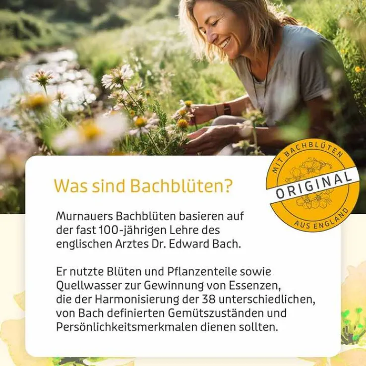 Bachblüten Murnauer Original Tropfen ohne Alkohol, 20 ml