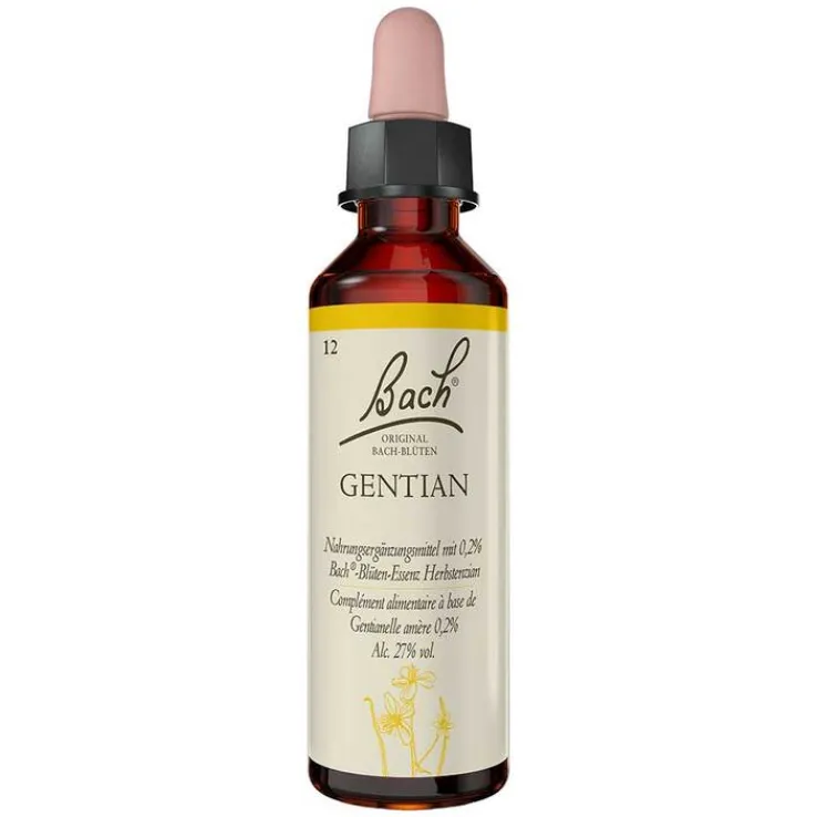 Bachblüten Nr. 12 Gentian Tropfen, 20 ml