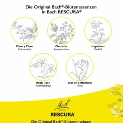 Bachblüten Original Rescura Tropfen alkoholfrei, 10 ml