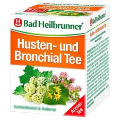 Bad Heilbrunner Tee Husten und Bronchial N Beutel, 8X2.0 g
