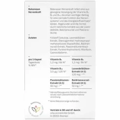 Bakanasan Nervenkraft Plus Kapseln, 60 St