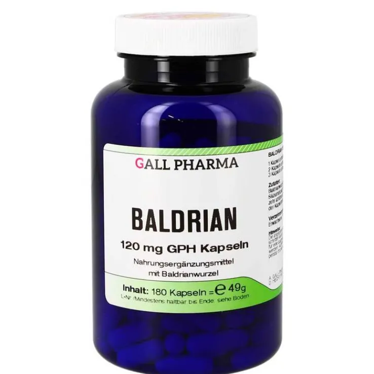 Baldrian 120 mg GPH Kapseln, 180 St