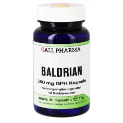 Baldrian 360 mg GPH Kapseln, 30 St