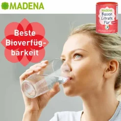 Basen Citrate Pur Komplex Pulver, 240 g