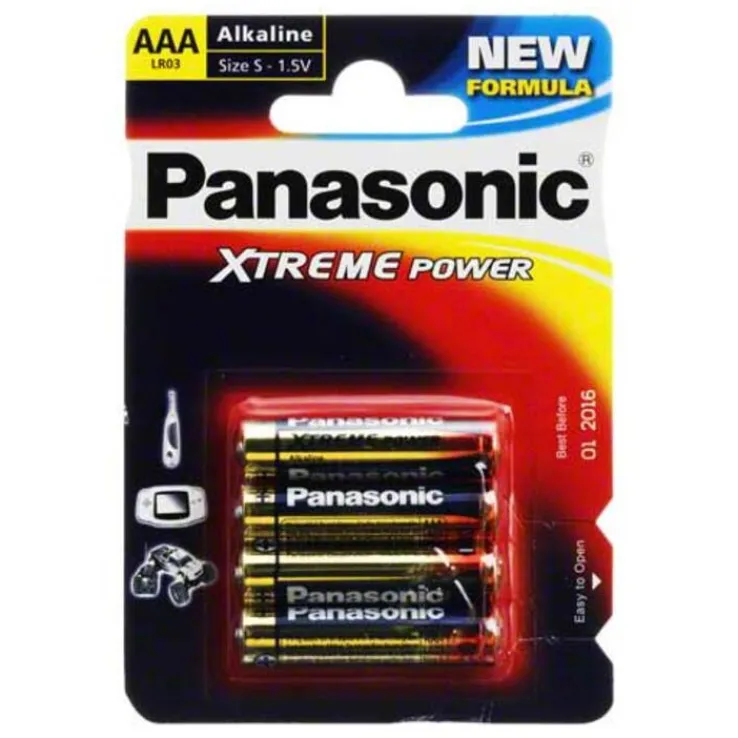 Batterien Micro LR 03 1,5V A, 4 St