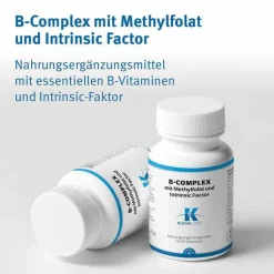 B-Complex mit Methylfolat und Intrinsic Factor Kap, 60 St