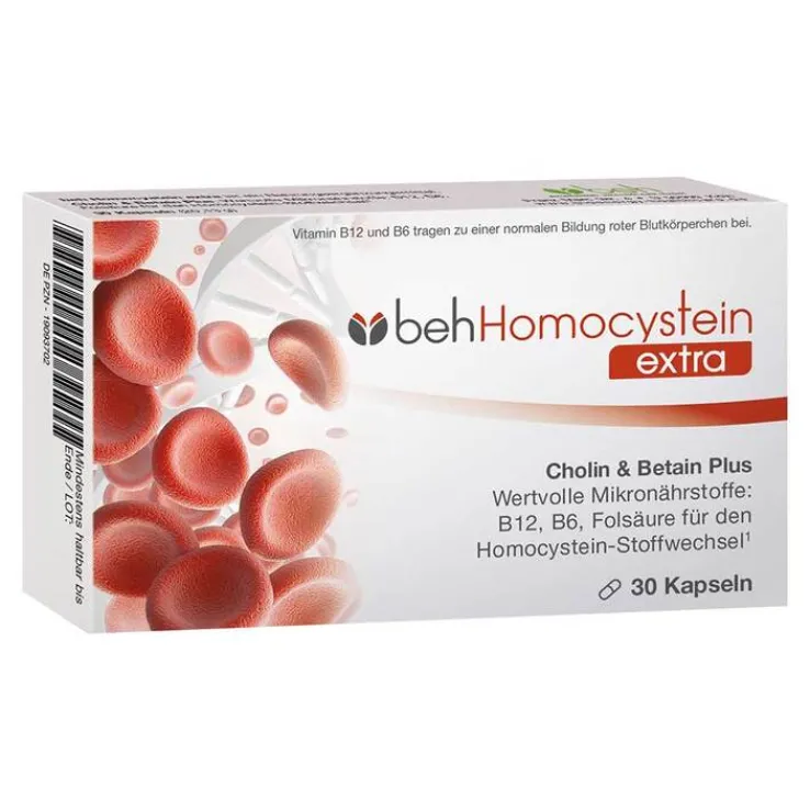 Beh Homocystein extra Kapseln, 30 St