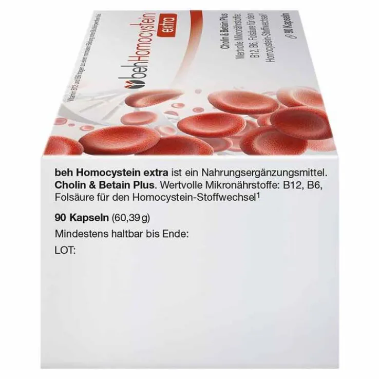 Beh Homocystein extra Kapseln, 90 St