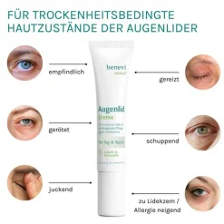 Benevi Neutral Augenlid-Creme, 15 ml