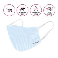 Bepolite Maske antibakteriell waschbar , 1 St