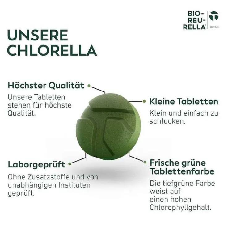 Beta Reu Rella Bio Süßwasseralgen Tabletten, 640 St