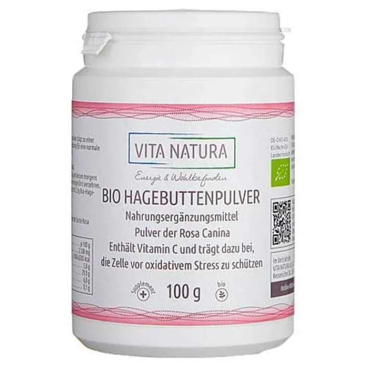 Bio Hagebutten Pulver, 100 g
