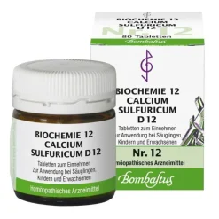 Biochemie 12 Calcium sulfuricum D 12 Tabletten, 80 St