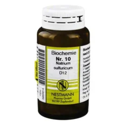 Biochemie 10 Natrium sulfuricum D 12 Tabletten, 100 St