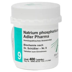Biochemie Adler 9 Natrium ph, 400 St