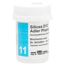 Biochemie Adler 11 Silicea D12 Adler Ph. Tabletten, 200 St