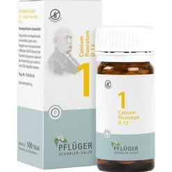 Biochemie Pflüger 1 Calcium fluoratum D 12 Tabletten, 100 St