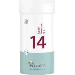 Biochemie Pflüger 14 Kalium bromat.D 6 Tabletten, 400 St
