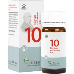 Biochemie Pflüger 10 Natrium sulfuricum D 6 Tabletten, 100 St