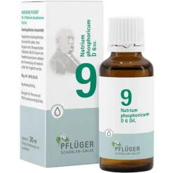 Biochemie Pflüger 9 Natrium phosphoricum D 6 Tropfen, 30 ml