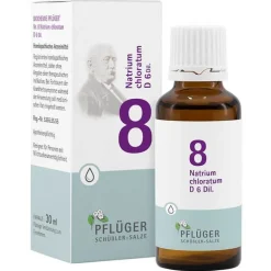 Biochemie Pflüger 8 Natrium chloratum D 6 Tropfen, 30 ml