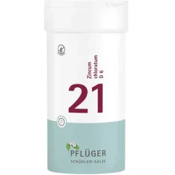 Biochemie Pflüger 21 Zincum chloratum D 6 Tabletten, 400 St