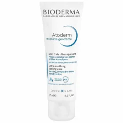 Bioderma Atoderm Intensive Gel-Creme für trockene, zu Neurodermitis und Ekzemen neigende Haut, 75 ml