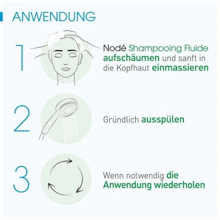 Bioderma Node Fluide Shampoo für die empfindliche Kopfhaut, 200 ml
