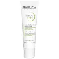 Bioderma Sebium Hydra Creme für unreine, ölige, zu Akne neigende Haut, 40 ml