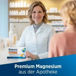 Biolectra® MAGNESIUM 365 mg fortissimum Brausetabletten Orangengeschmack, 40 St