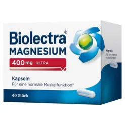 Biolectra Magnesium 400 mg ultra Kapseln, 40 St