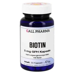 Biotin 5 mg GPH Kapseln, 30 St