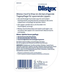 Blistex Hanf & Shea Stift, 4.25 g