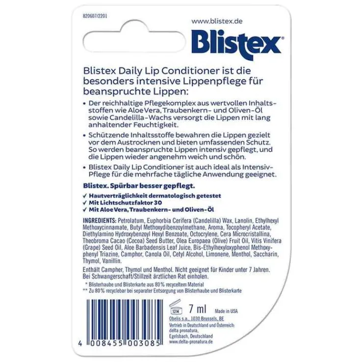 Blistex Lip Conditioner Salbe, 7 ml
