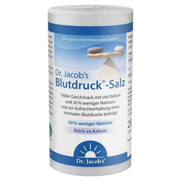 Blutdruck-Salz mit Kalium Dr. Jacob`s, 250 g