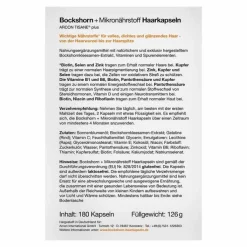 Bockshorn + Mikronährstoff Haarkapseln, 180 St