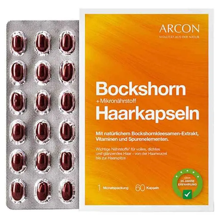 Bockshorn + Mikronährstoff Haarkapseln, 60 St