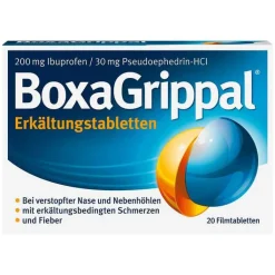BoxaGrippal Erkältungstabletten 200 mg/30 mg Filmtabletten, 20 St