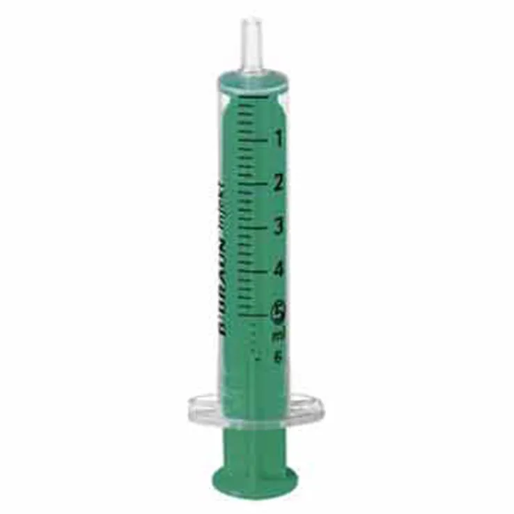 Braun Injekt Spritzen mit exzentr. Konus Luer, 100X5 ml