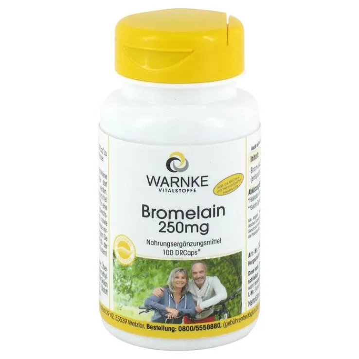 Bromelain 250 mg magensaftresistente Kapseln, 100 St