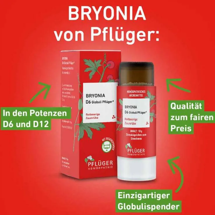 Bryonia D12 Globuli Pflüger Dosierspender, 10 g