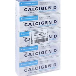 Calcigen D 600 mg / 400 I.E. Brausetabletten, 50 St