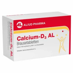 Calcium D3 AL Brausetabletten, 120 St