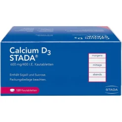 Calcium D3 STADA® 600 mg/400 I.E. Kautabletten, 120 St