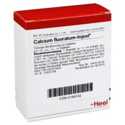 Calcium fluoratum Injeel Ampullen, 10 St