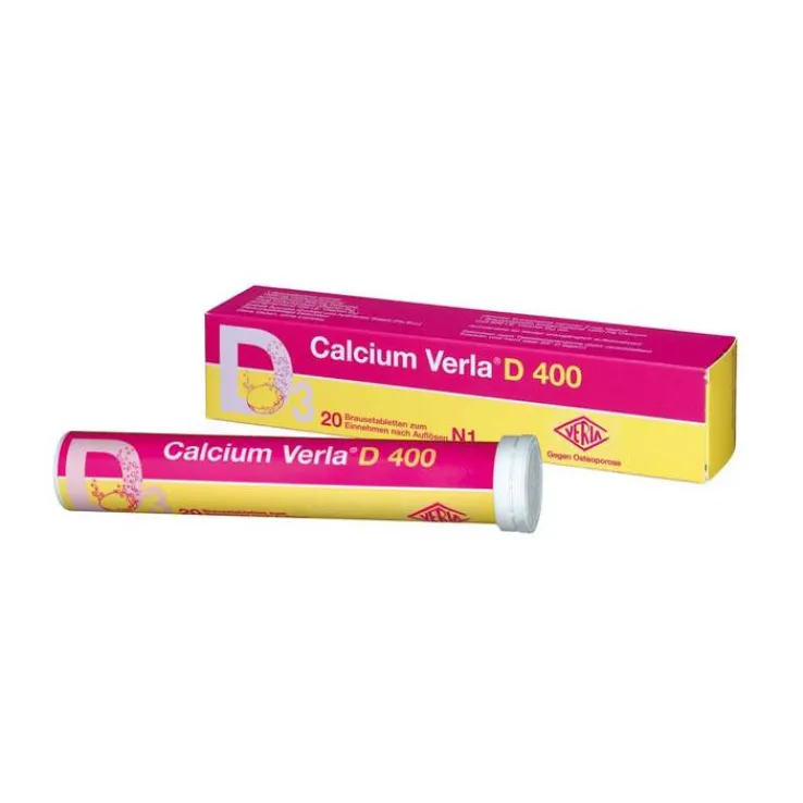 Calcium Verla D 400 Brausetabletten, 20 St