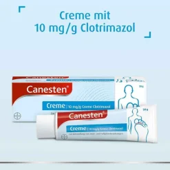Canesten Creme gegen Pilzerkrankungen an Haut & Füßen, 50 g