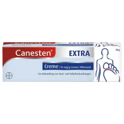 Canesten EXTRA Creme gegen Haut- und Fußpilzerkrankungen, 50 g